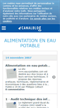 Mobile Screenshot of eauxpotables.com